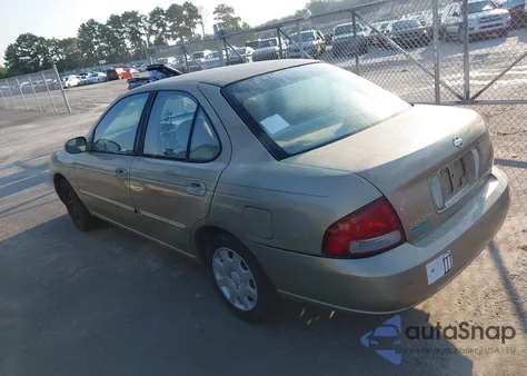2002 Nissan Sentra Gxe z USA, uszkodzony, nr VIN 3N1CB51D82L653237